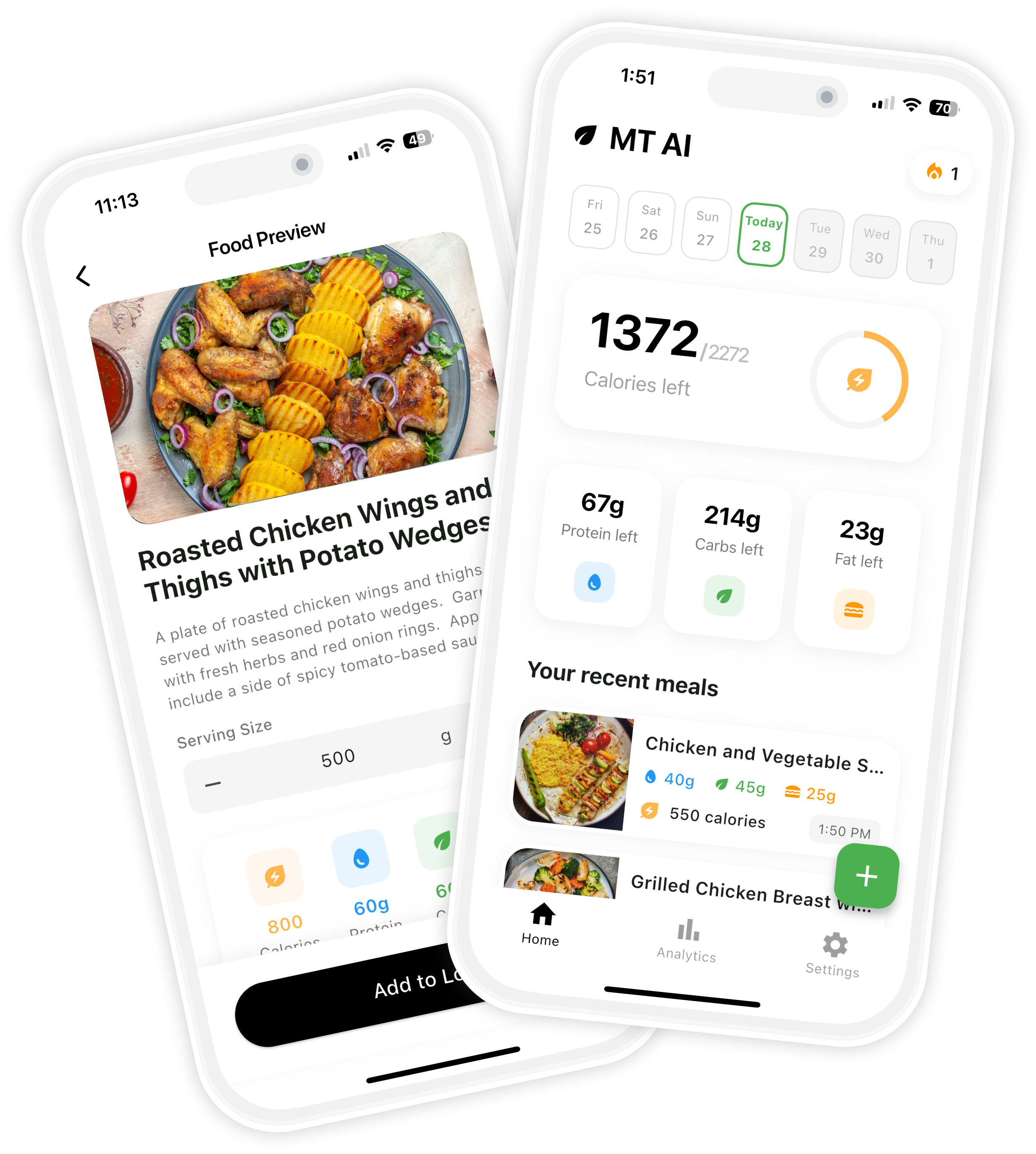 Best Fit AI Alternative - Smart Nutrition Tracking App Hero Image